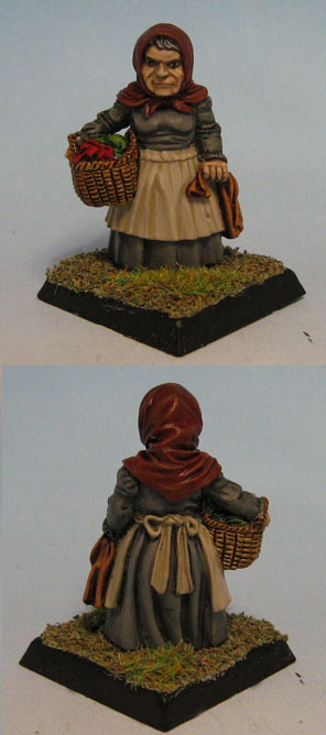 Dwarf World Washer Woman painted by James Bruenor