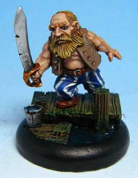Scrunt Pirate painted by James McLardy