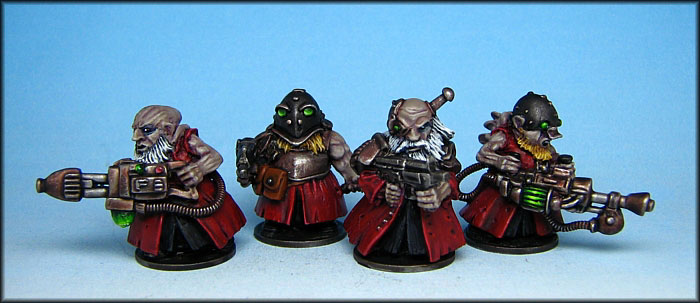 Psychic mutant Scrunties Painted by James McLardy